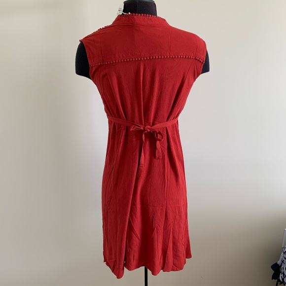 Hi-Low Tunic. (Rust) - Picture 6 of 9